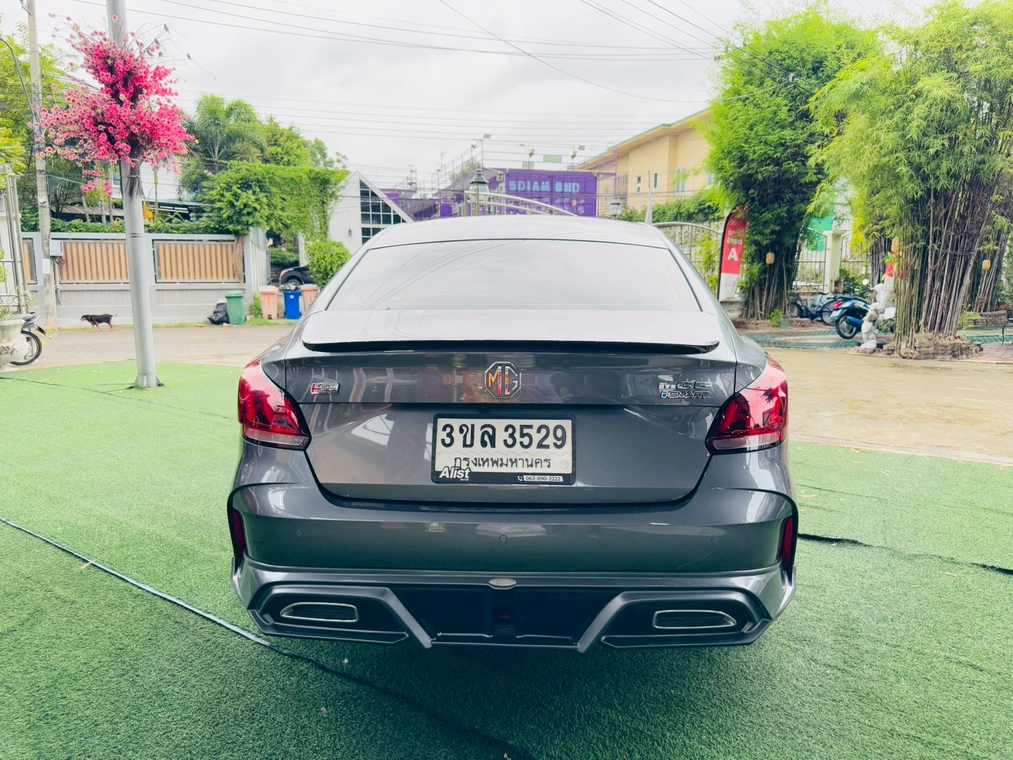 TOPสุด ไมล์แท้ 18,xxx กม #MG MG5 1.5X i-Smart ซันรูฟ ปี 2024