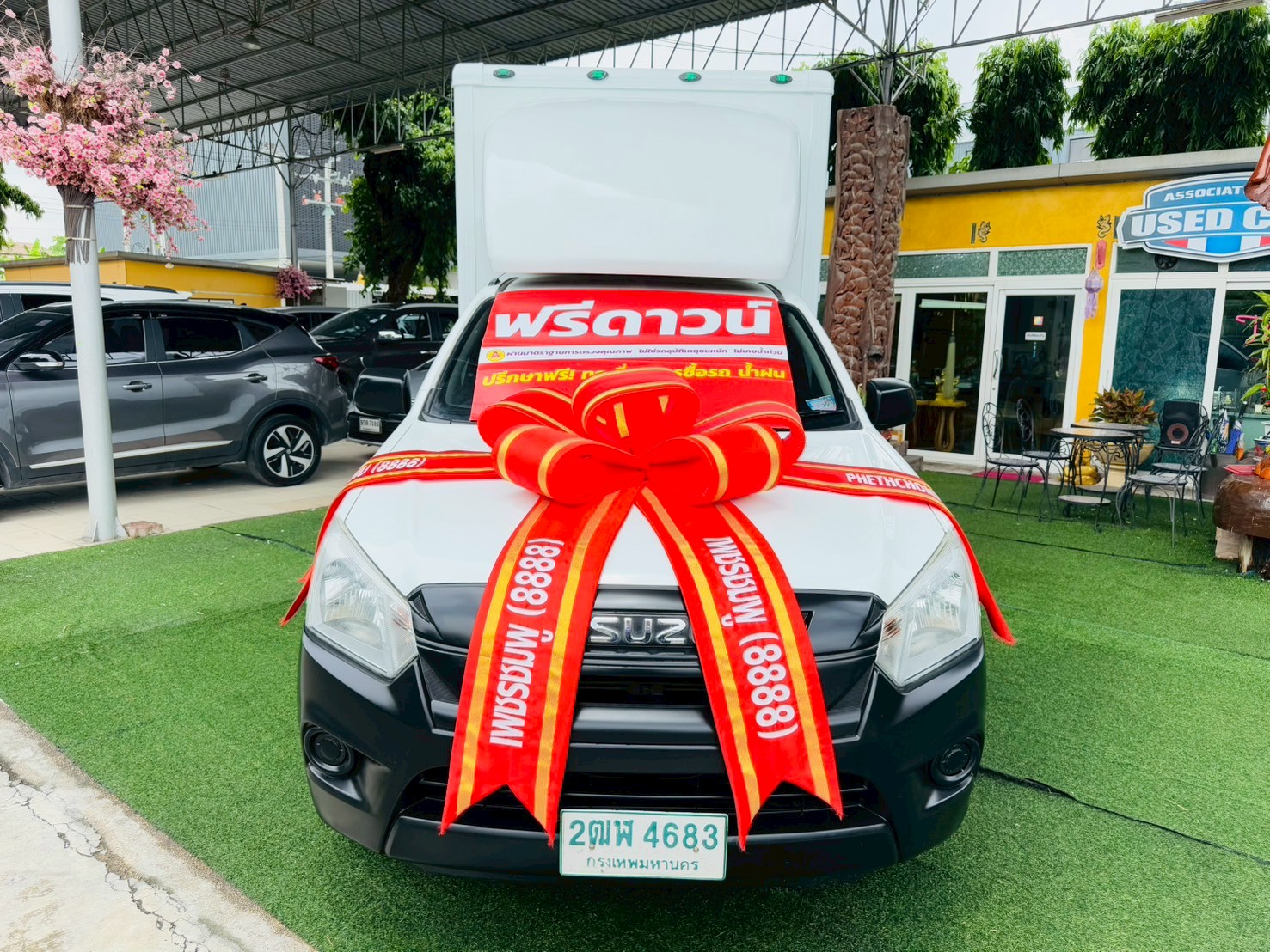 ไมล์แท้ 78,xxx กม ตู้แห้ง เปิดได้ 2 ข้าง ด้านข้างและด้านหลัง เสริมแหนบ #ISUZU D-MAX SPARK 1.9 Ddsi ป