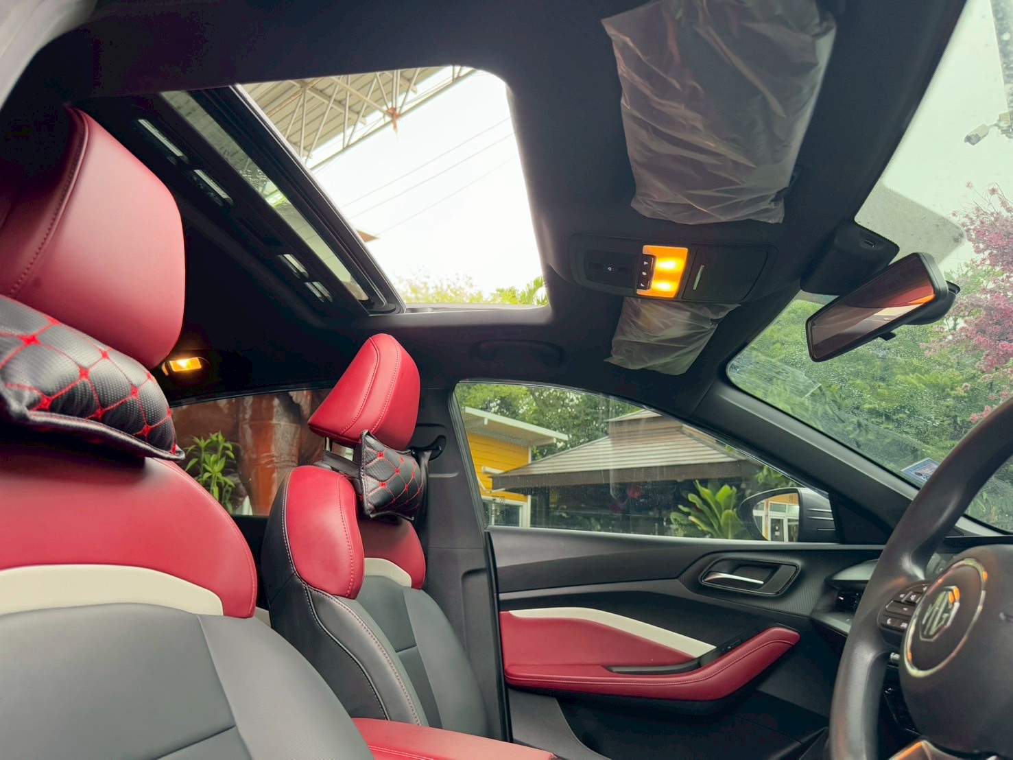 TOPสุด ไมล์แท้ 18,xxx กม #MG MG5 1.5X i-Smart ซันรูฟ ปี 2024