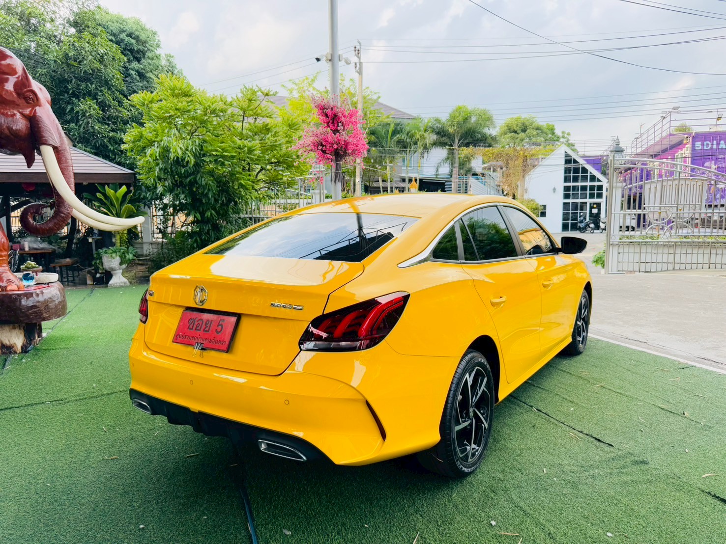 ไมล์แท้ 6,xxx กม #MG 5 1.5 D+ ซันรูฟ ปี 2025