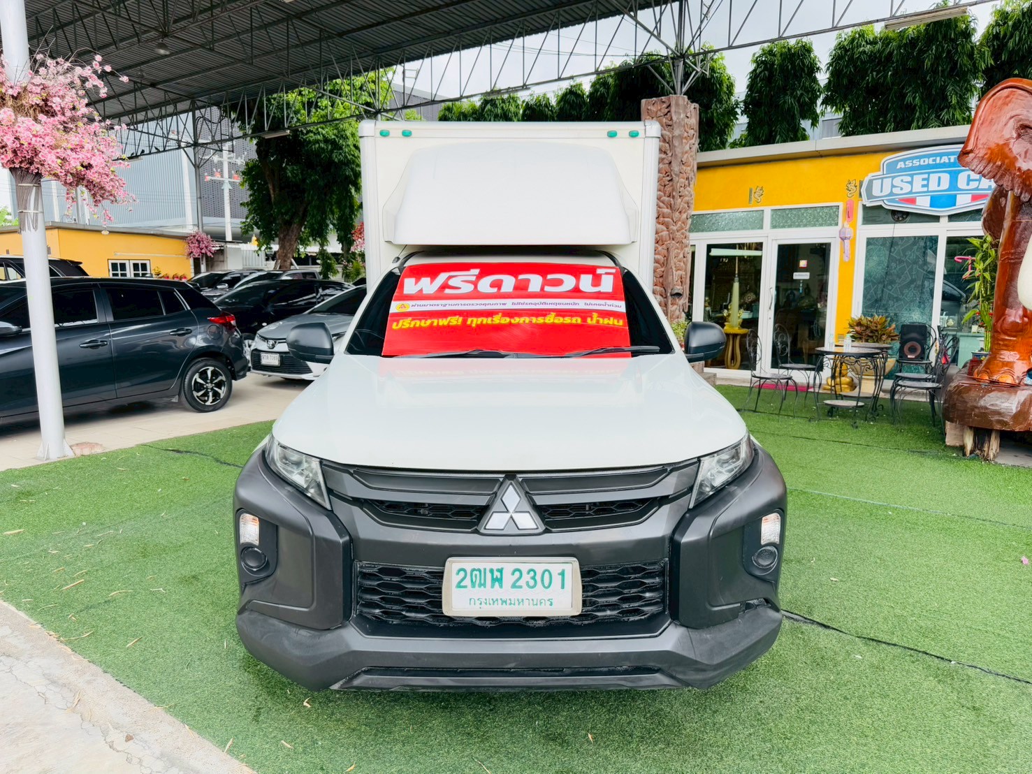 ✔️ตู้แห้ง เสริมแหนบ #MITSUBISHI TRITON SINGLE 2.5 GL ปี 2020