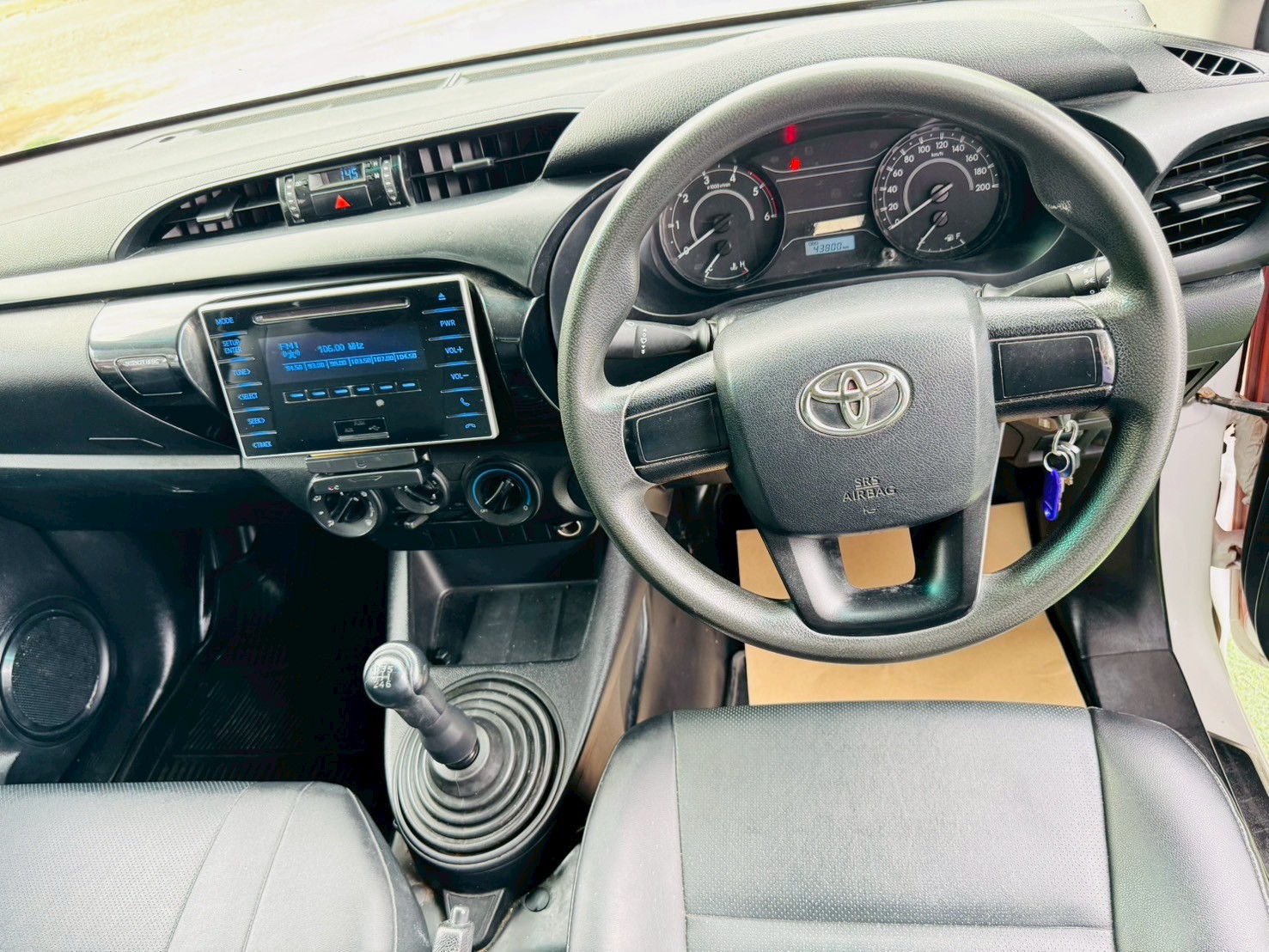 ✔️ไมล์น้อย 59,xxx กม ตู้แห้ง 180 ซม. #TOYOTA REVO Singlecab 2.4 J Plus ปี 2019