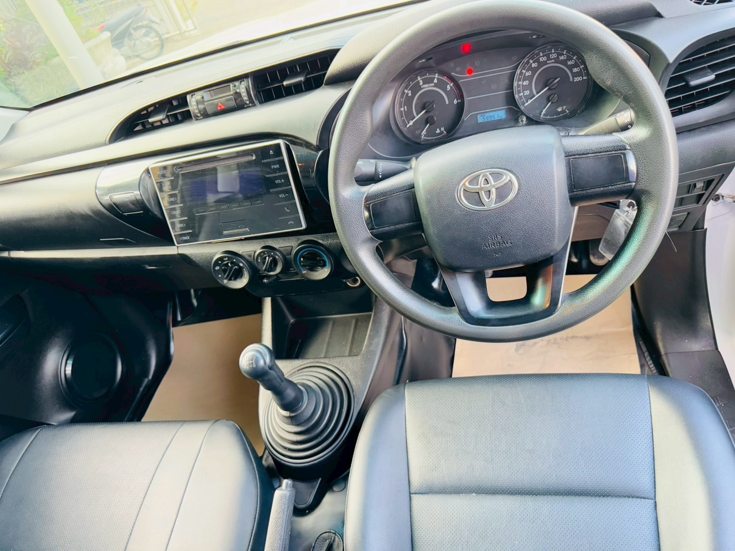 ไมล์น้อย 59,xxx กม ตู้แห้ง 180 ซม. เสริมแหนบ✔️#TOYOTA REVO Singlecab 2.4 J Plus ปี 2019