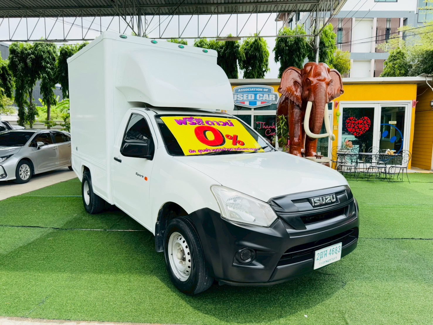 ✔️ไมล์แท้ 78,xxx กม✔️ตู้แห้ง#ISUZU D-MAX SPARK 1.9 Ddsi ปี 202