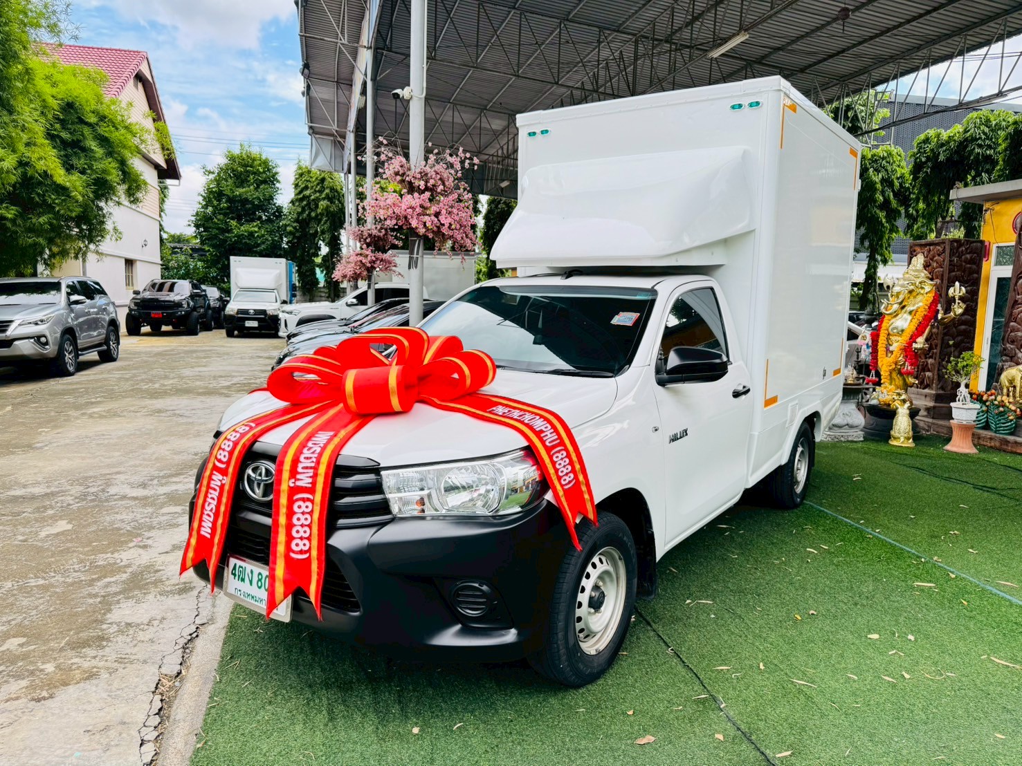 ไมล์น้อย 62,xxx กม ตู้แห้ง 180 ซม.TOYOTA REVO 2.4 J Plus ปี 2019 ไมล์น้อย 62,xxx กม ตู้แห้ง 180 ซม.TOYOTA REVO 2.4 J Plus ปี 2019