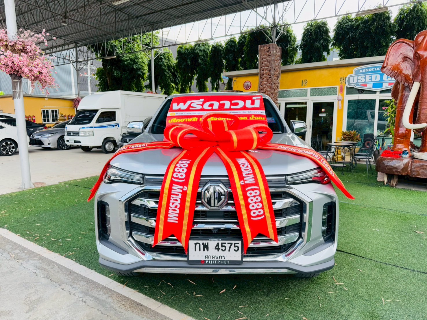 ไมล์แท้ 29,xxx กม  เกียร์ออโต้ รุ่นท็อป✔️#MG EXTENDER 4 ประตู 2.0 GRAND X i-Smart ปี 2022
