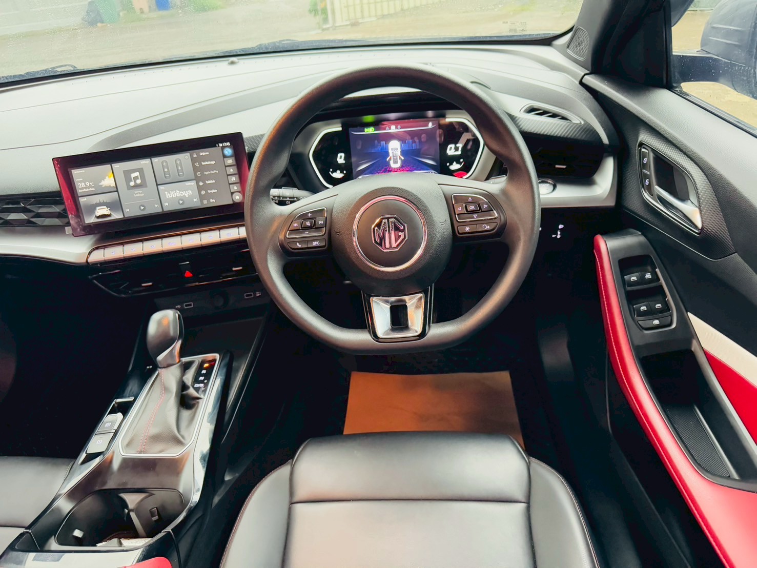 TOPสุด ไมล์แท้ 18,xxx กม #MG MG5 1.5X i-Smart ซันรูฟ ปี 2024