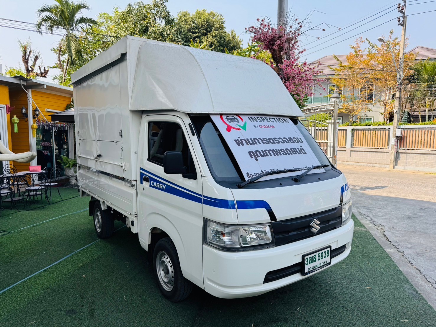 ✔️ไมล์แท้ 6,xxx กม ตกแต่งฟรู้ดทรัค SUZUKI CARRY 1.5 L ปี 2023
