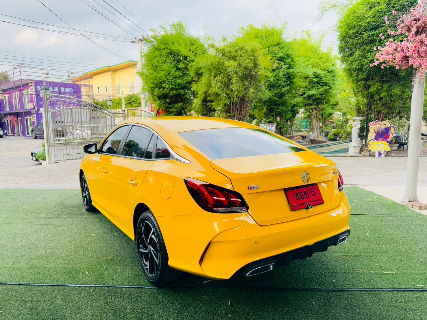 ไมล์แท้ 6,xxx กม #MG 5 1.5 D+ ซันรูฟ ปี 2025