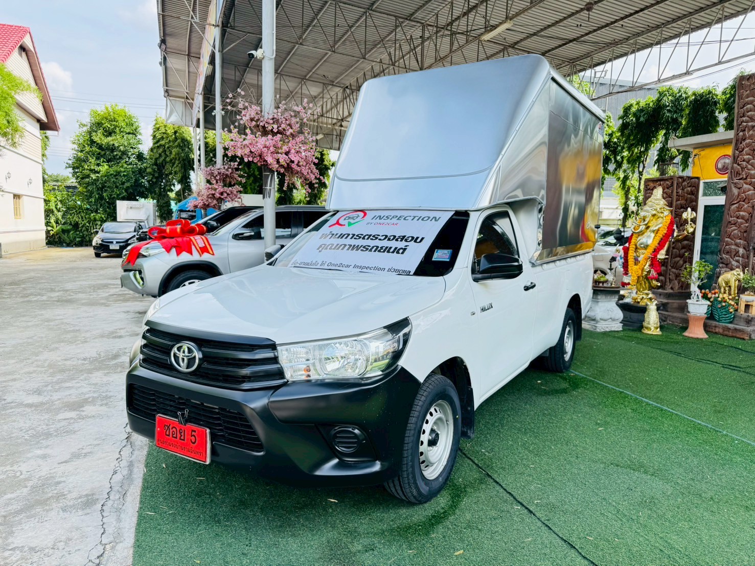 ฟรี! หลังคาอลูมิเนียมใหม่ ไมล์แท้ 8x,xxx กม #TOYOTA REVO Singlecab 2.4 J Plus ปี 2018 ฟรี! หลังคาอลูมิเนียมใหม่ ไมล์แท้ 8x,xxx กม #TOYOTA REVO Singlecab 2.4 J Plus ปี 2018