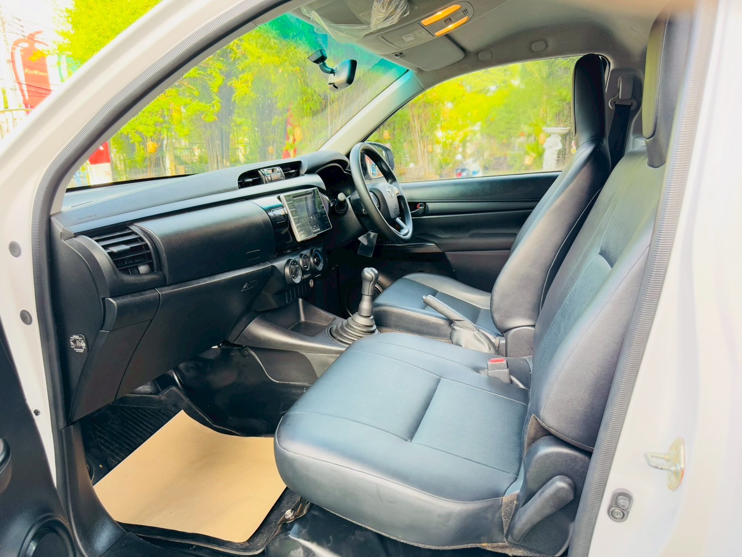 ไมล์น้อย 59,xxx กม ตู้แห้ง 180 ซม. เสริมแหนบ✔️#TOYOTA REVO Singlecab 2.4 J Plus ปี 2019
