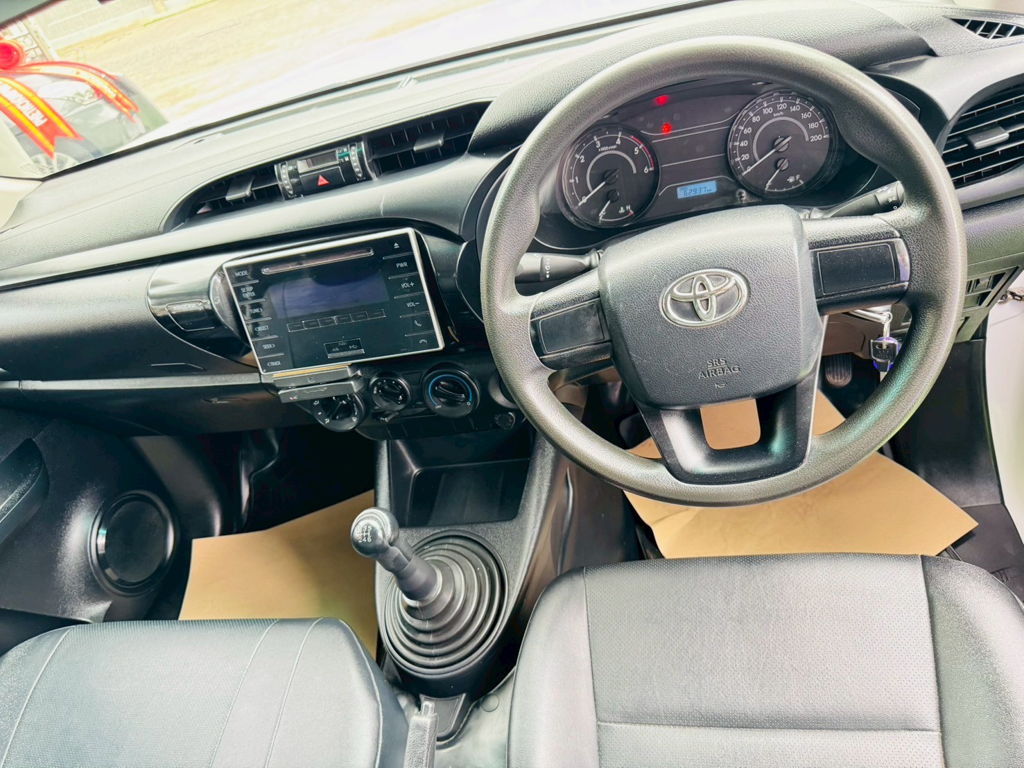 ไมล์น้อย 62,xxx กม ตู้แห้ง 180 ซม.TOYOTA REVO 2.4 J Plus ปี 2019