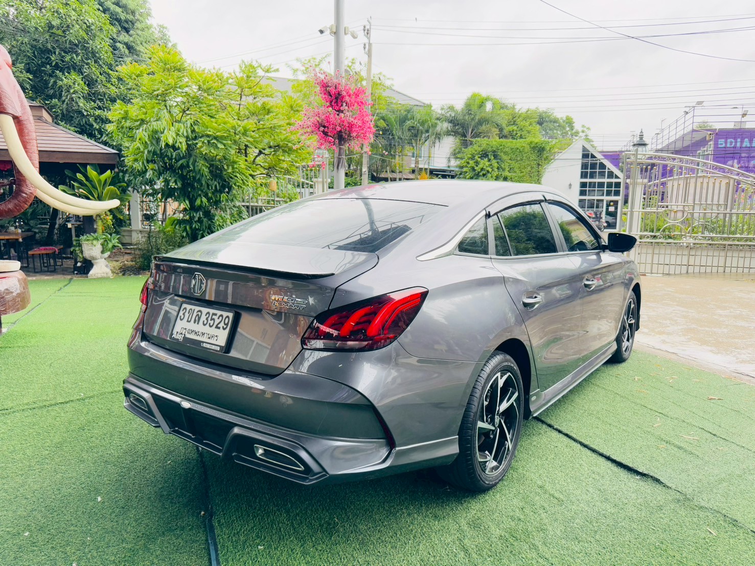 TOPสุด ไมล์แท้ 18,xxx กม #MG MG5 1.5X i-Smart ซันรูฟ ปี 2024