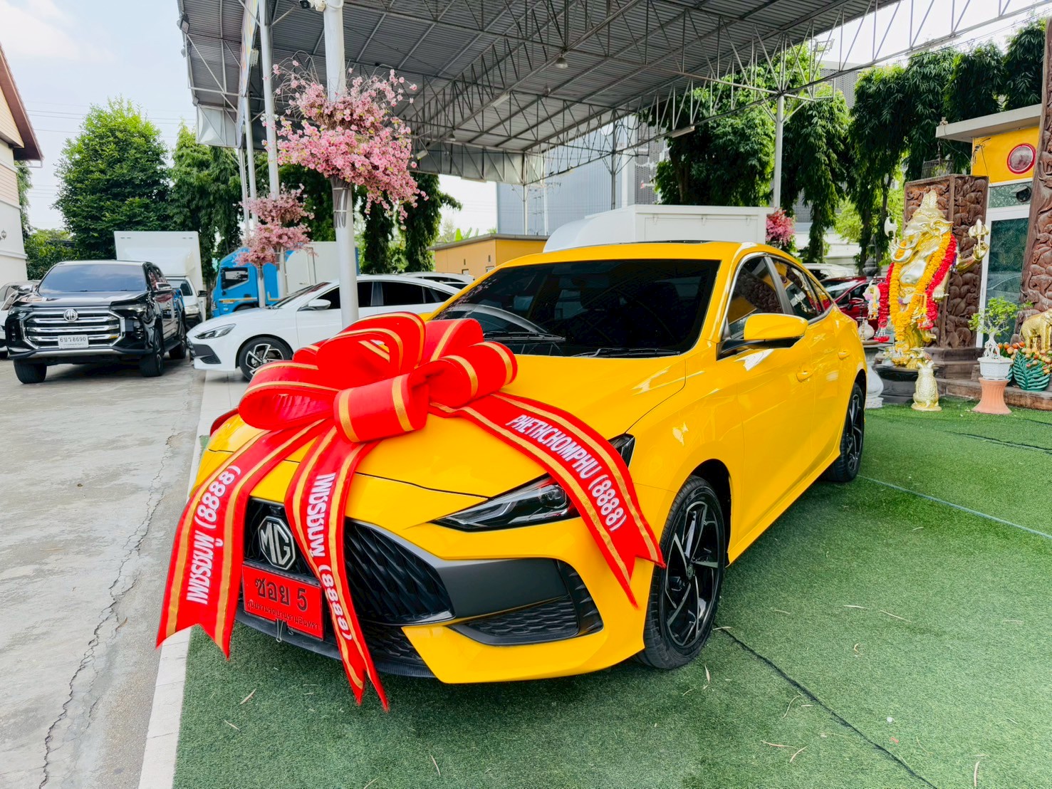 ไมล์แท้ 6,xxx กม #MG 5 1.5 D+ ซันรูฟ ปี 2025