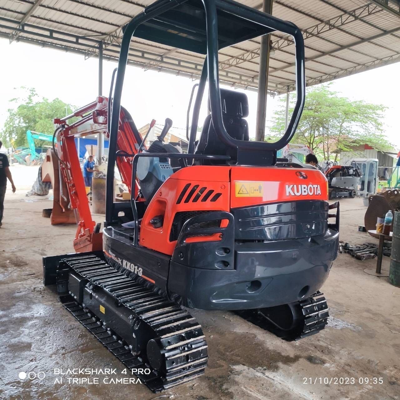 KUBOTA 91-3SX ปี 2561 ทำงาน 3800 ซม KUBOTA 91-3SX ปี 2561 ทำงาน 3800 ซม