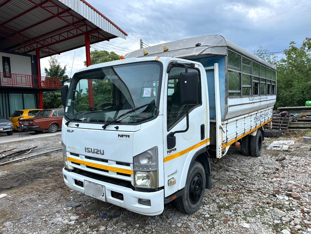 ISUZU NPR 150 ปี54 ยาว5เมตร กระบะรถโดยสาร ISUZU NPR 150 ปี54 ยาว5เมตร กระบะรถโดยสาร