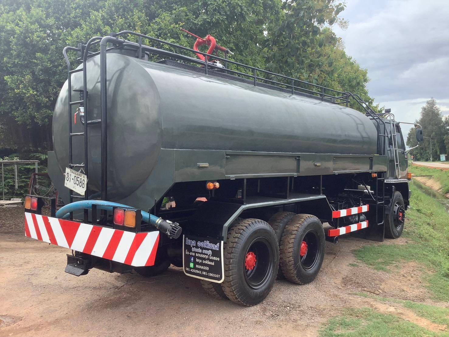 ISUZU FXZ230แรง 2เพลา รถบรรทุกน้ำ17,000ลิตร ปี38 ISUZU FXZ230แรง 2เพลา รถบรรทุกน้ำ17,000ลิตร ปี38