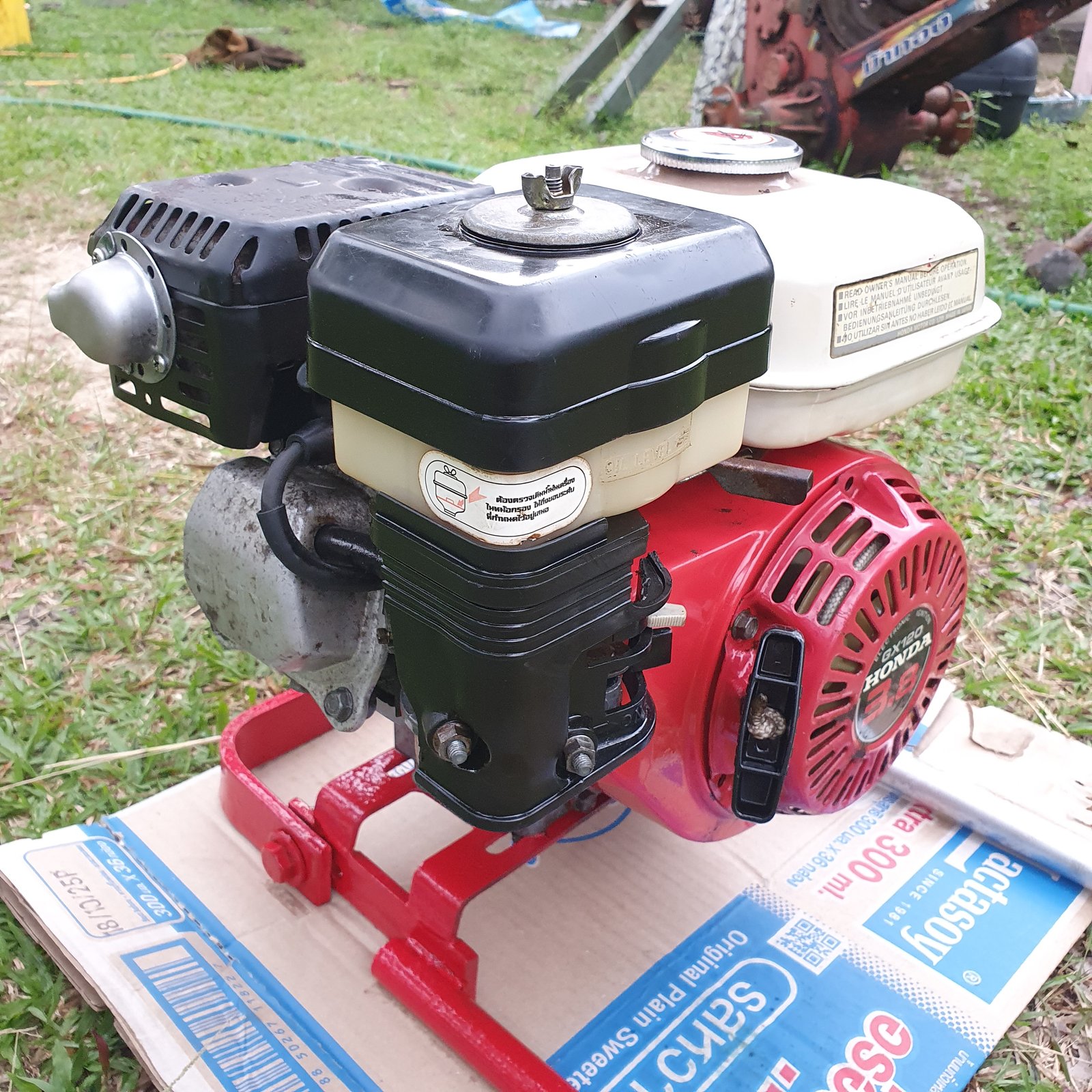 เครื่องยนต์ honda รุ่น GX 120 3.8 แรงม้า made in japan เครื่องยนต์ honda รุ่น GX 120 3.8 แรงม้า made in japan