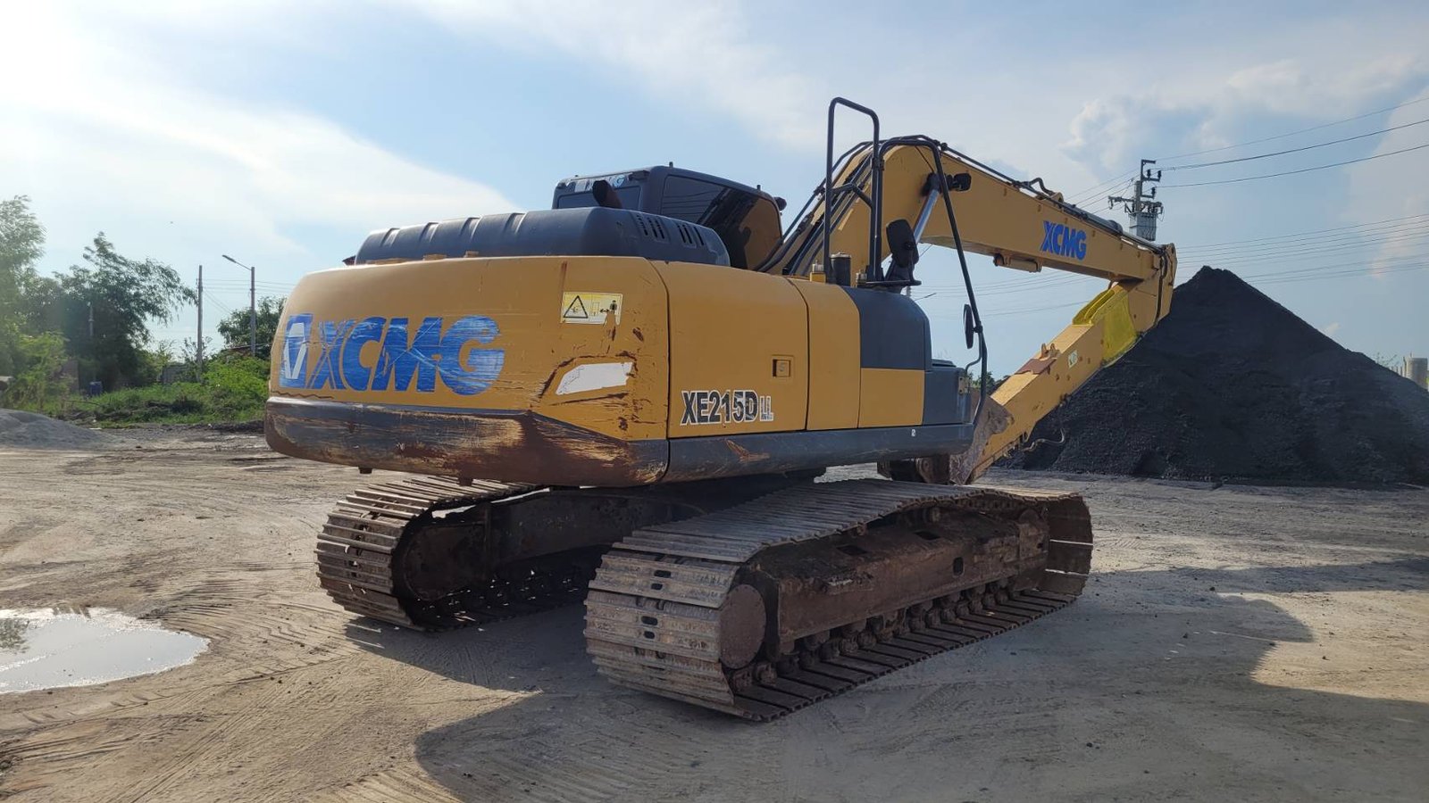 XCMG XE215DLL บูมยาว 16 เมตรแท้จากโรงงาน