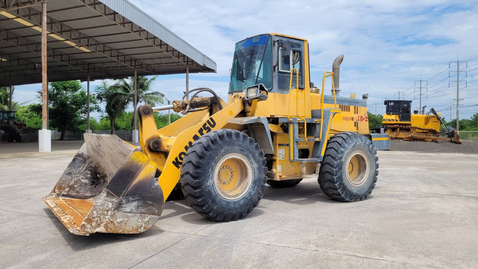 KOMATSU WA320-3A สภาพป้ายแดงมือเดียว