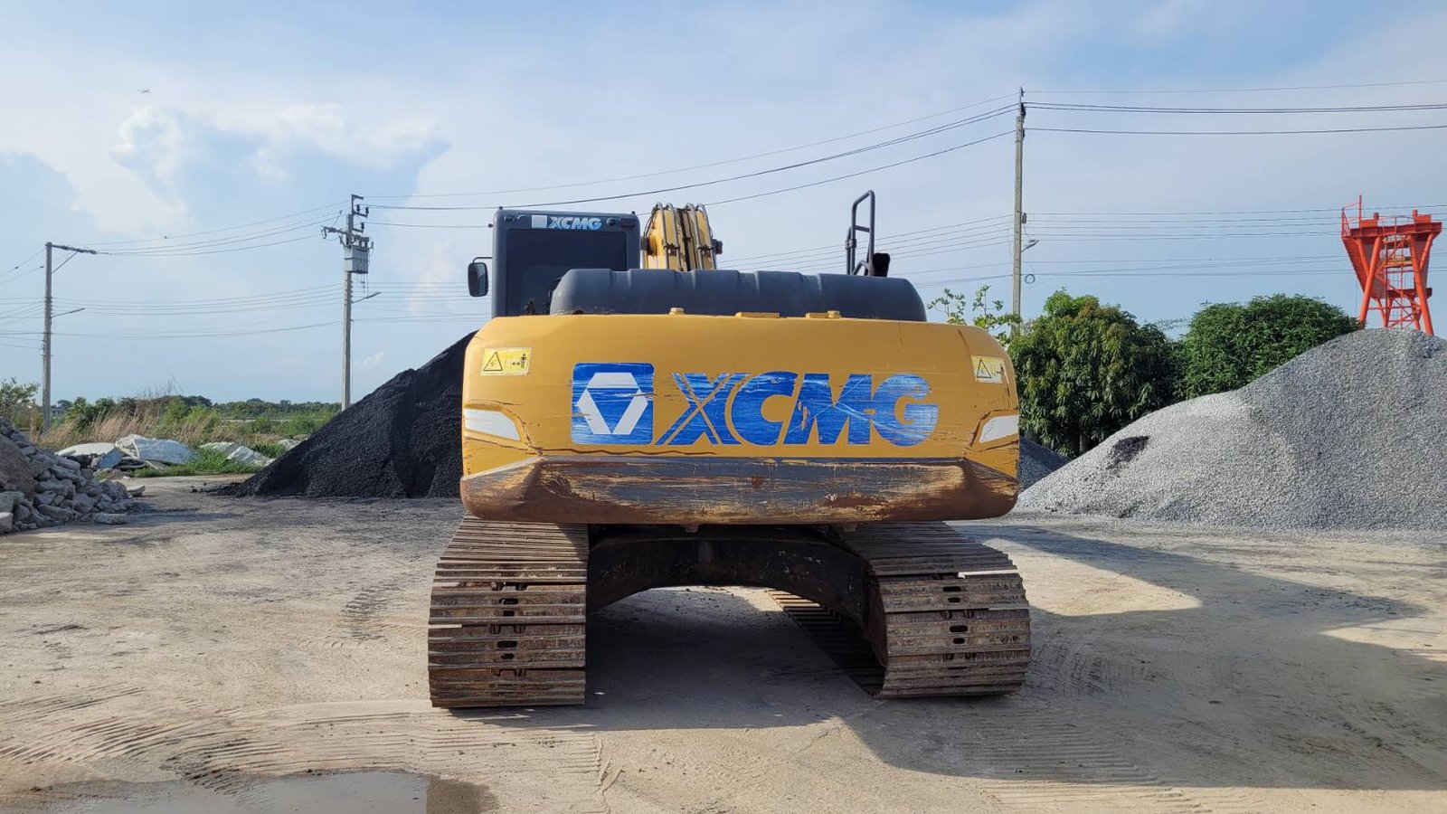 XCMG XE215DLL บูมยาว 16 เมตรแท้จากโรงงาน