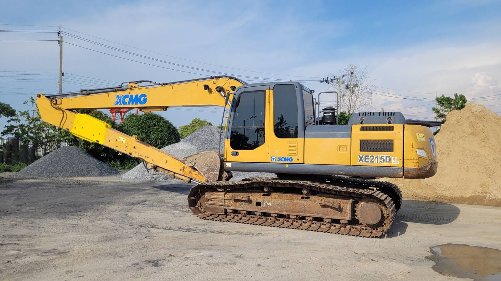 XCMG XE215DLL บูมยาว 16 เมตรแท้จากโรงงาน