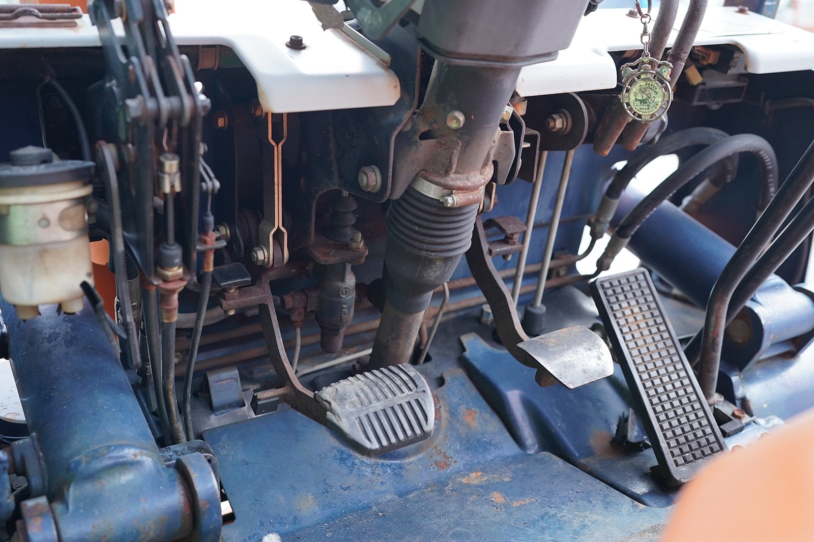 รถยกเก่าญี่ปุ่น toyota 5fd15 ดีเซล เกียร์ธรรมดา เสา 3 เมตร