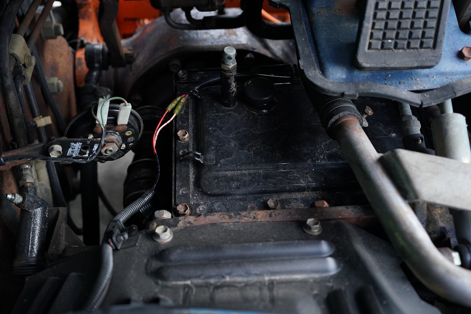 รถยกเก่าญี่ปุ่น toyota 5fd15 ดีเซล เกียร์ธรรมดา เสา 3 เมตร