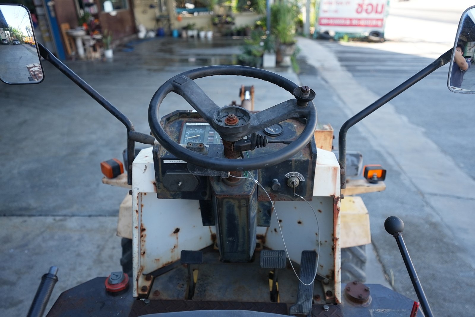 รถตักเก่าญี่ปุ่น yanmar v2