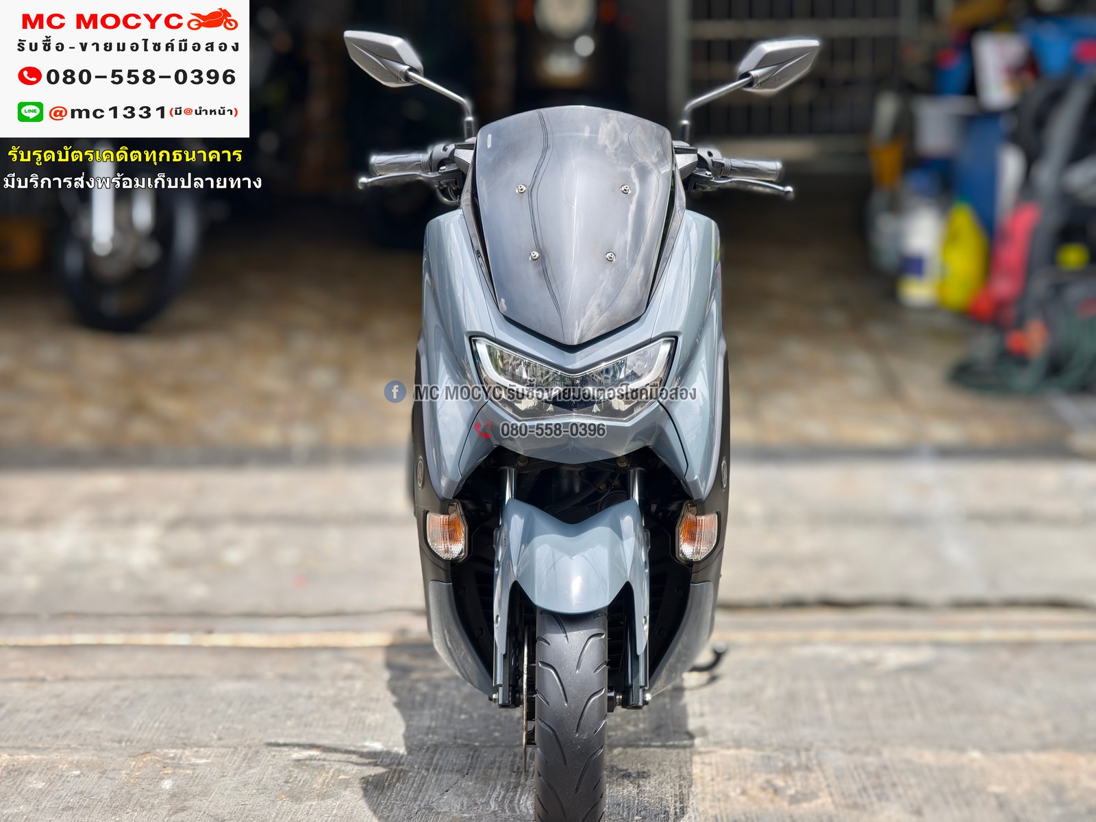 Nmax 2021 สีเทาแลมโบ รุ่นTOP ABS วิ่ง10000โล รถบ้านแท้มือเดียว No1125