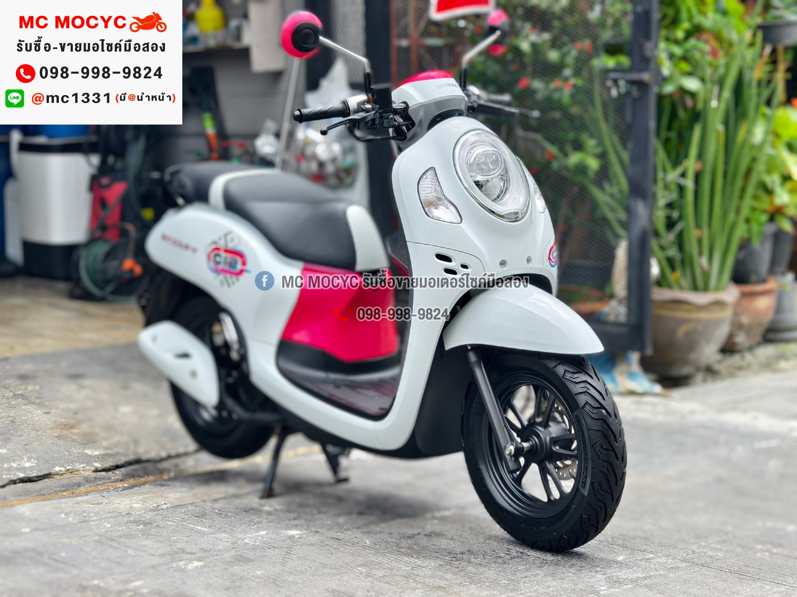 Scoopy i Club12 2022 วิ่ง9000โล รถบ้านแท้เครื่องท่อเดิมๆ กุญแจบุคเซอวิสครบ No1075