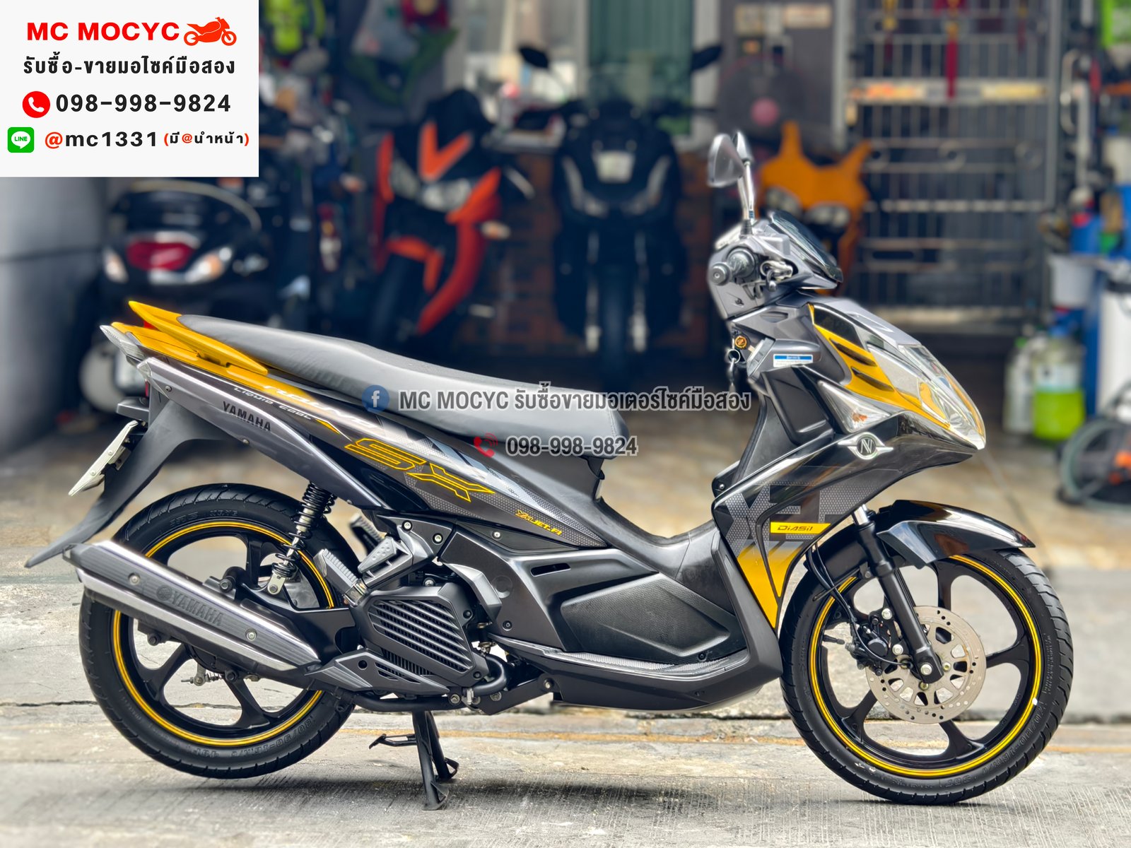 Nouvo 125 sx 2017 วิ่ง10000โล กุญแจ2ดอก รถบ้านมือเดียว สภาพดีหายาก NO1074 Nouvo 125 sx 2017 วิ่ง10000โล กุญแจ2ดอก รถบ้านมือเดียว สภาพดีหายาก NO1074