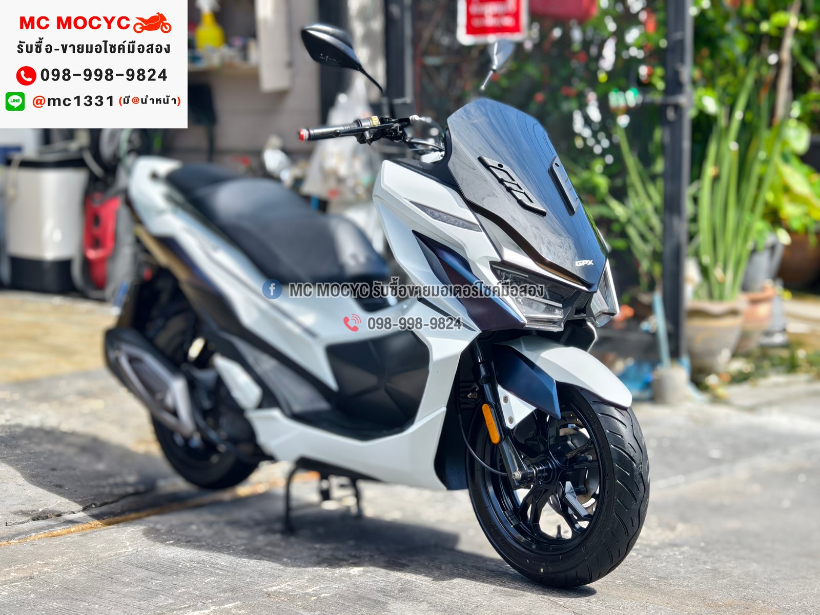 Gpx Drone รุ่นkeyless 4v 2022 เลขไมล์ 10000กิโล รถบ้านเครื่องท่อเดิม เล่มเขียวชุดโอนครบ No1068