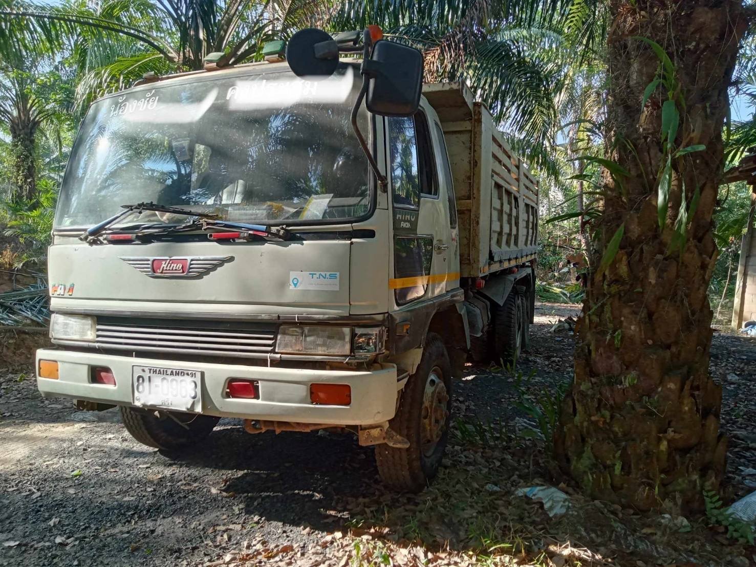 รถบรรทุก HINO 10 ล้อดั๊มพ์ 195 แรงม้า ปี 2543