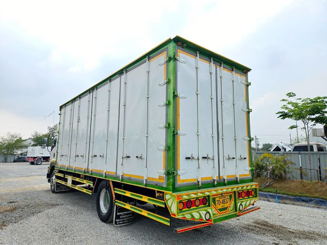 🚛 6ล้อตู้ 10 บาน ISUZU FTR 240 แรงม้า ปี 2556 🚛