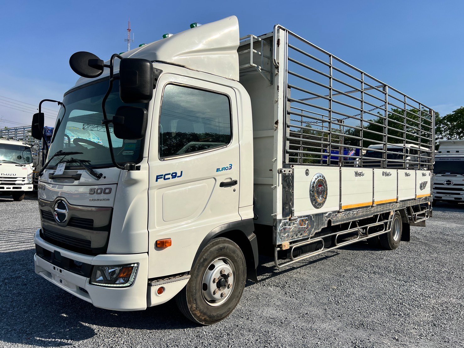 Hino FC9J 175 แรง กระบะอลูมิเนียม ปี 64