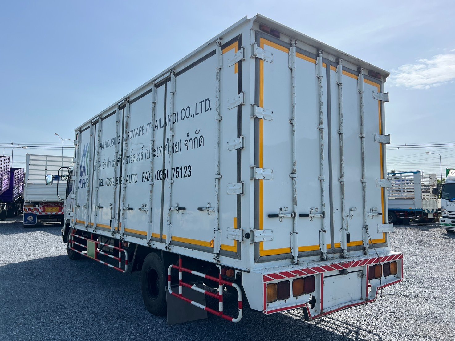 ISUZU FRR 190 ตู้ 10 บาน ยาว 6.5 ม. ปี 62