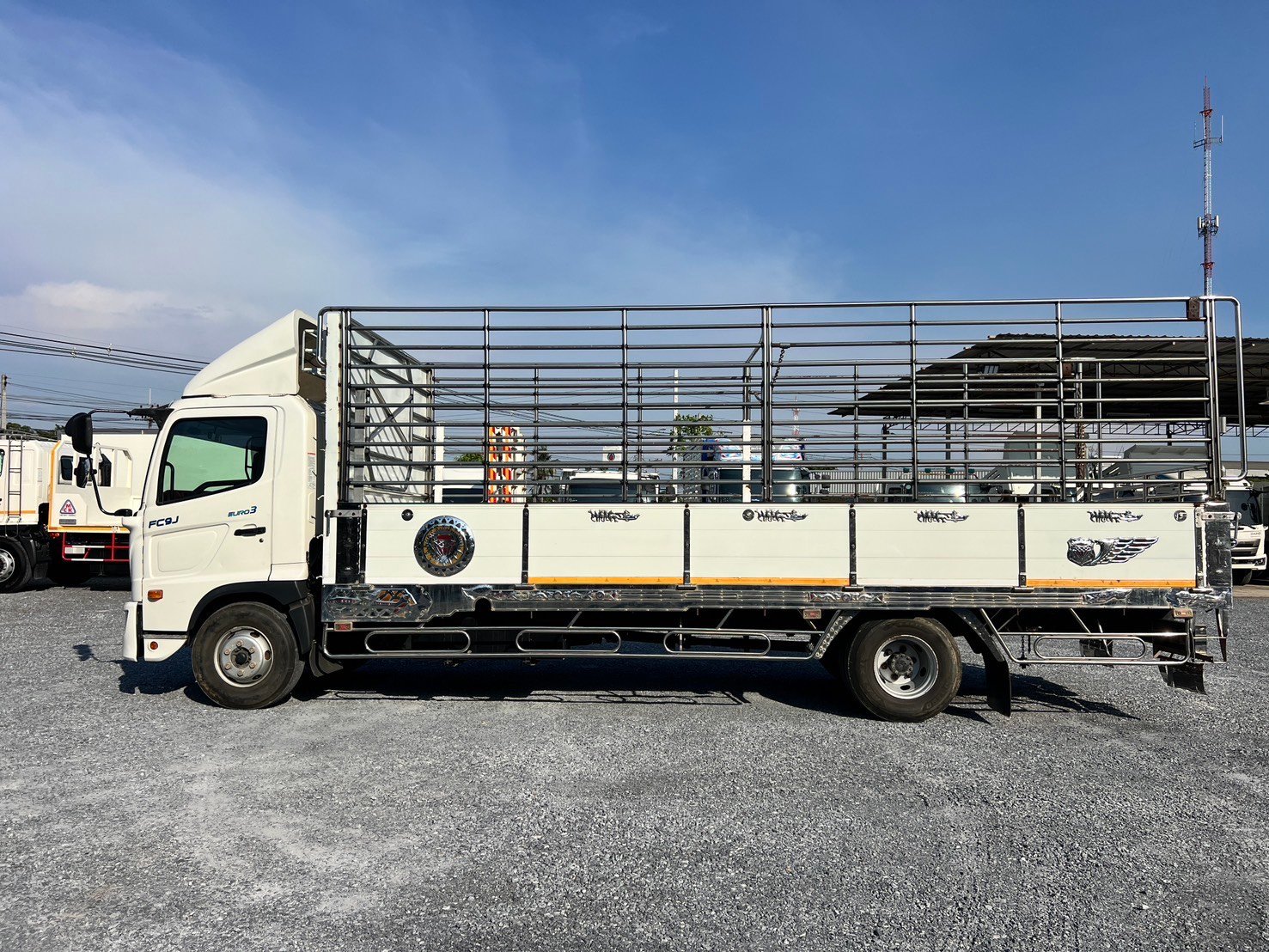 Hino FC9J 175 แรง กระบะอลูมิเนียม ปี 64