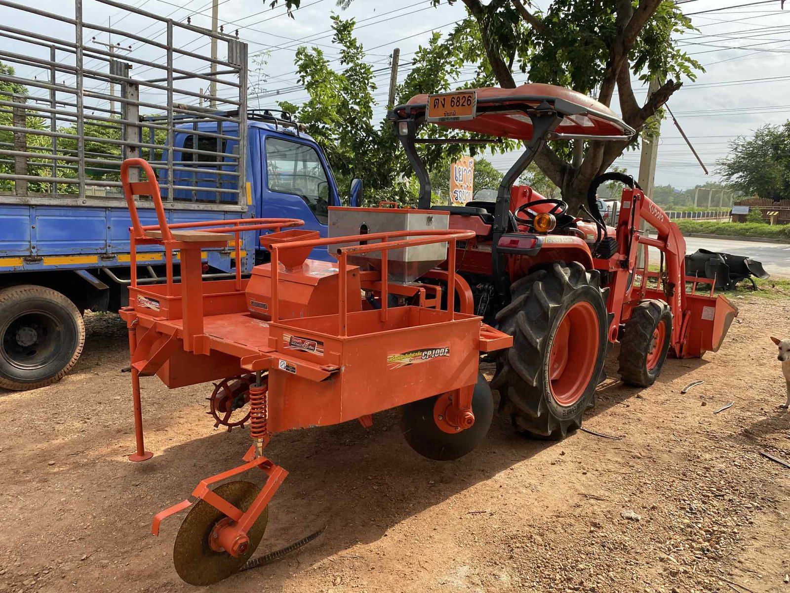 🔥 ขาย KUBOTA L4018SP ปี 64 พร้อมชุดตัก FL508 + เครื่องปลูกมัน เล่มครบโอนทันที 🔥 ขาย KUBOTA L4018SP ปี 64 พร้อมชุดตัก FL508 + เครื่องปลูกมัน เล่มครบโอนทันที