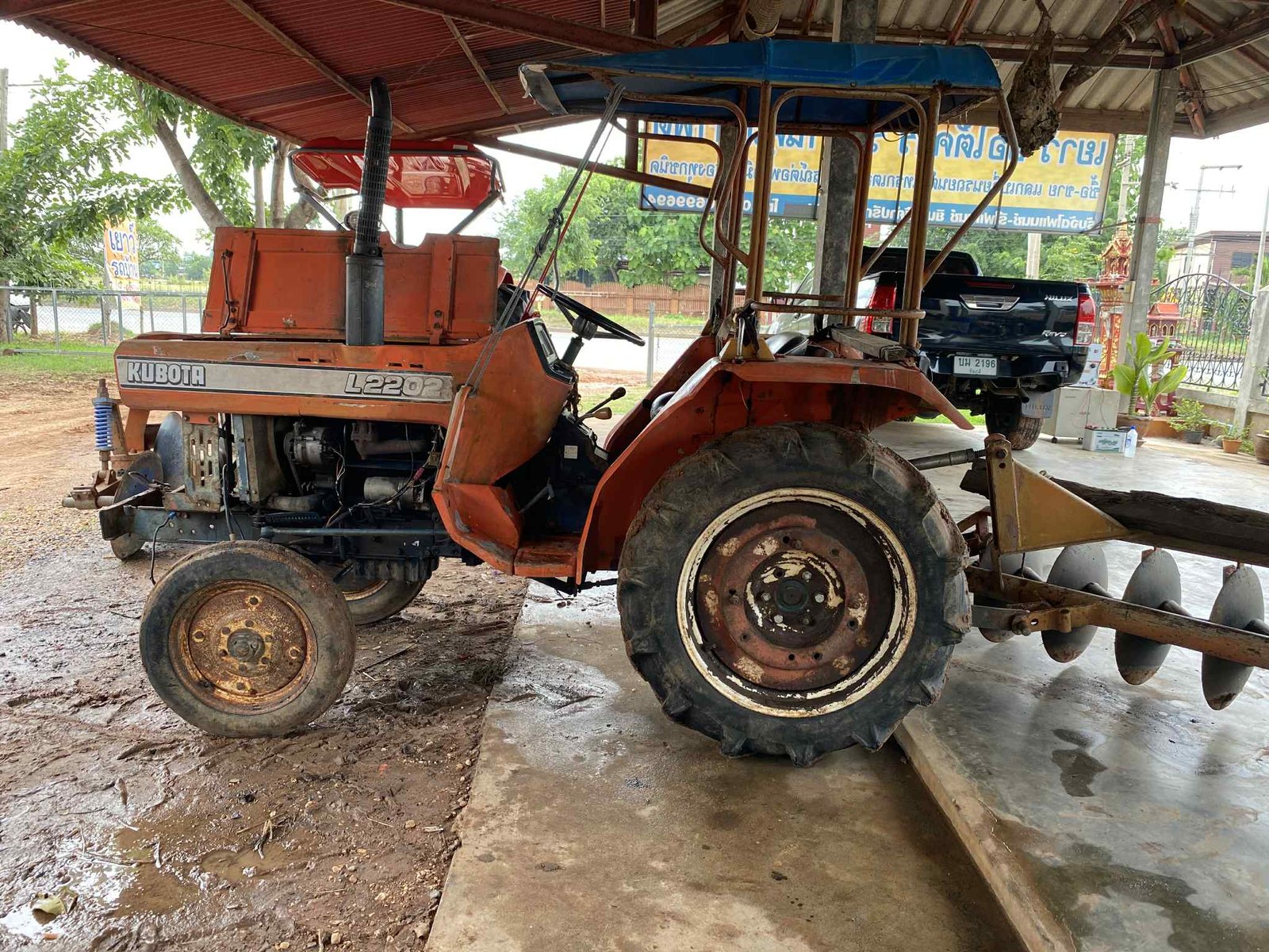 💥 รถไถ KUBOTA L2202 เพลาเดียว ขับได้ ราคาเบาๆ แค่ 45,000 บาท!
