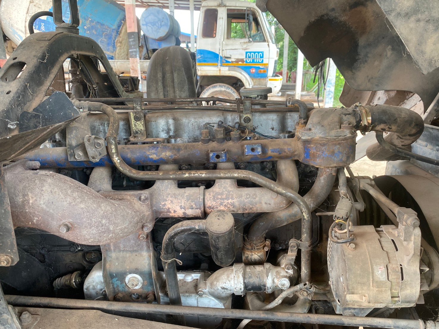 รถ10ล้อ โม่ผสมปูน NISSAN รุ่น CWM430H ปี 2539