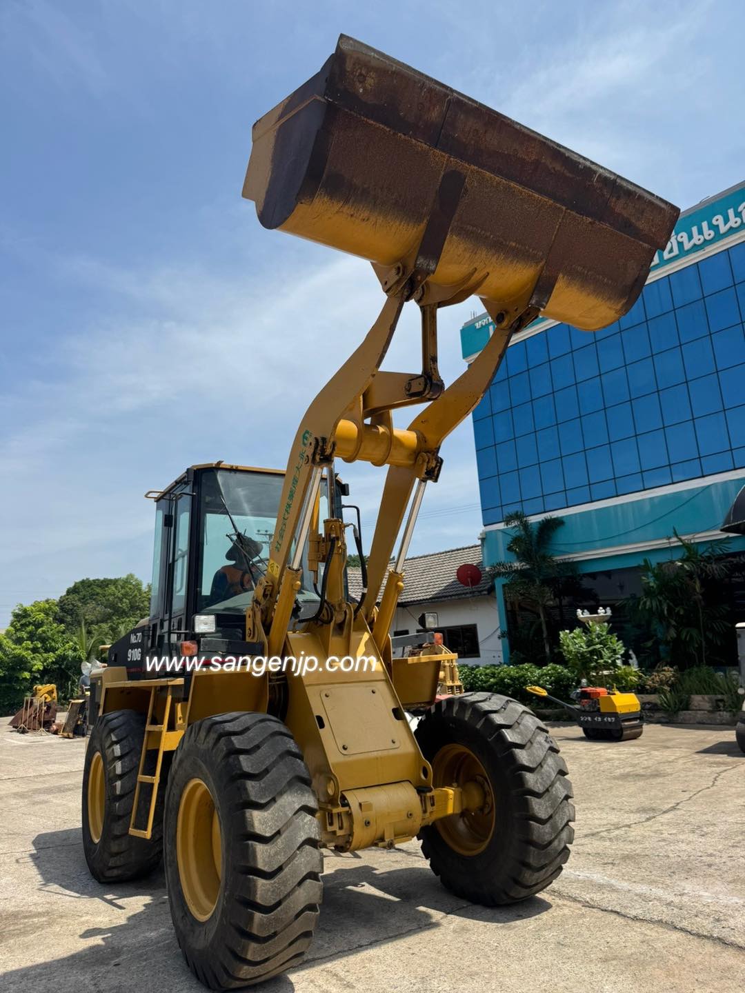 ขาย รถตัก เอวอ่อน มือสองญี่ปุ่น CAT 910G 🇯🇵 ขนาดเทียบเท่า WA100 บุ้งกี๋ 1.5 คิว รถไม่เคยใช้งานในไท