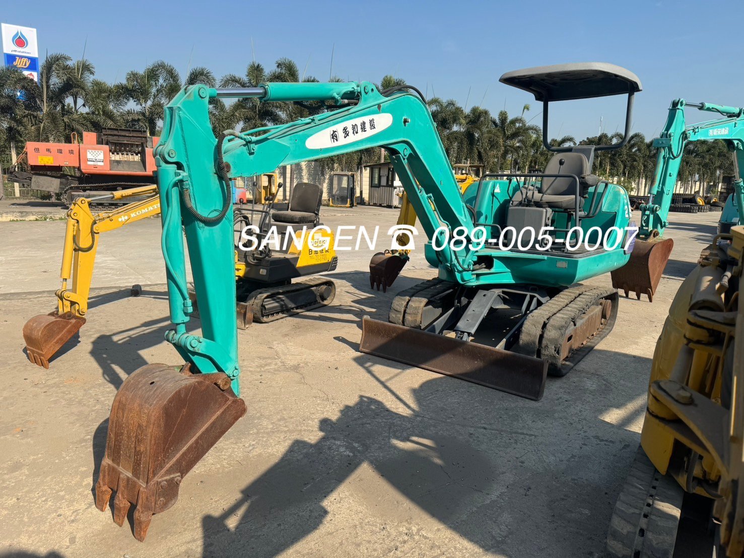 ขาย รถขุด ขนาด 2.5 ตัน มือสองจากญี่ปุ่น KOMATSU PC25 🇯🇵 รถไม่เคยใช้งานในไทย ☎ ครีม 065-88-444-00 | Line id: @sangenjp | www.sangenjp.com