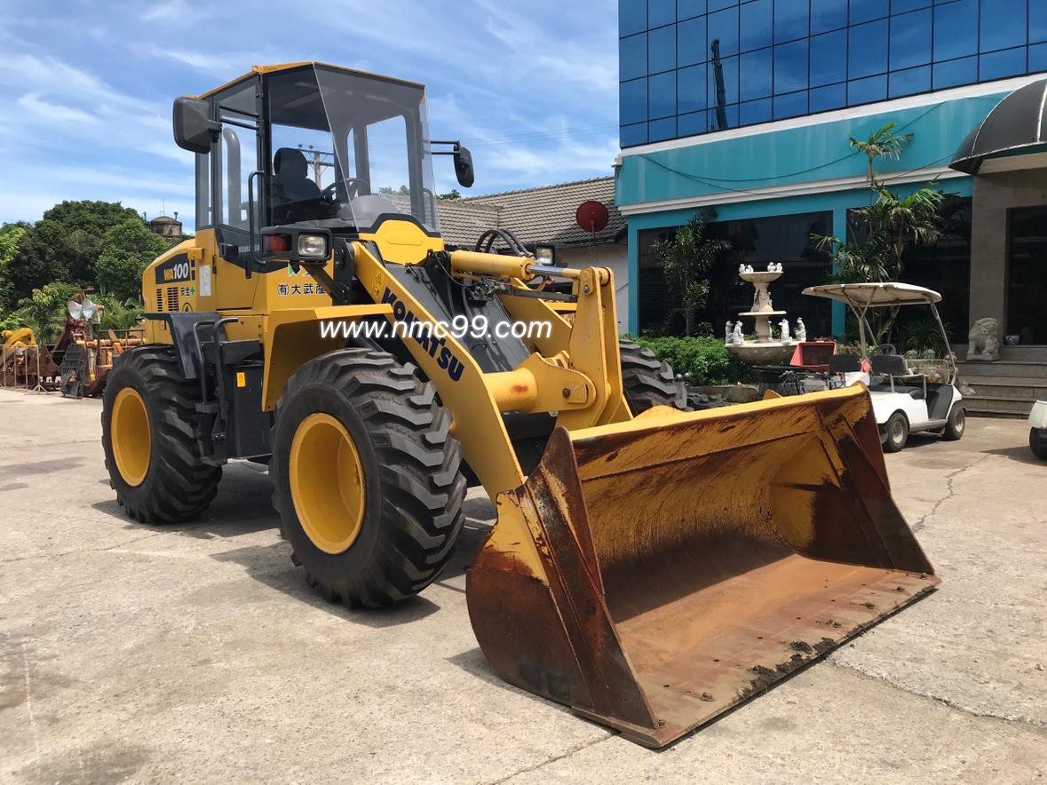 ขาย รถตัก รุ่นใหม่ 1.5 คิว มือสองญี่ปุ่น 🇯🇵 KOMATSU WA100-7 รถไม่เคยใช้งานในไทย ☎ ครีม 065-88-444-
