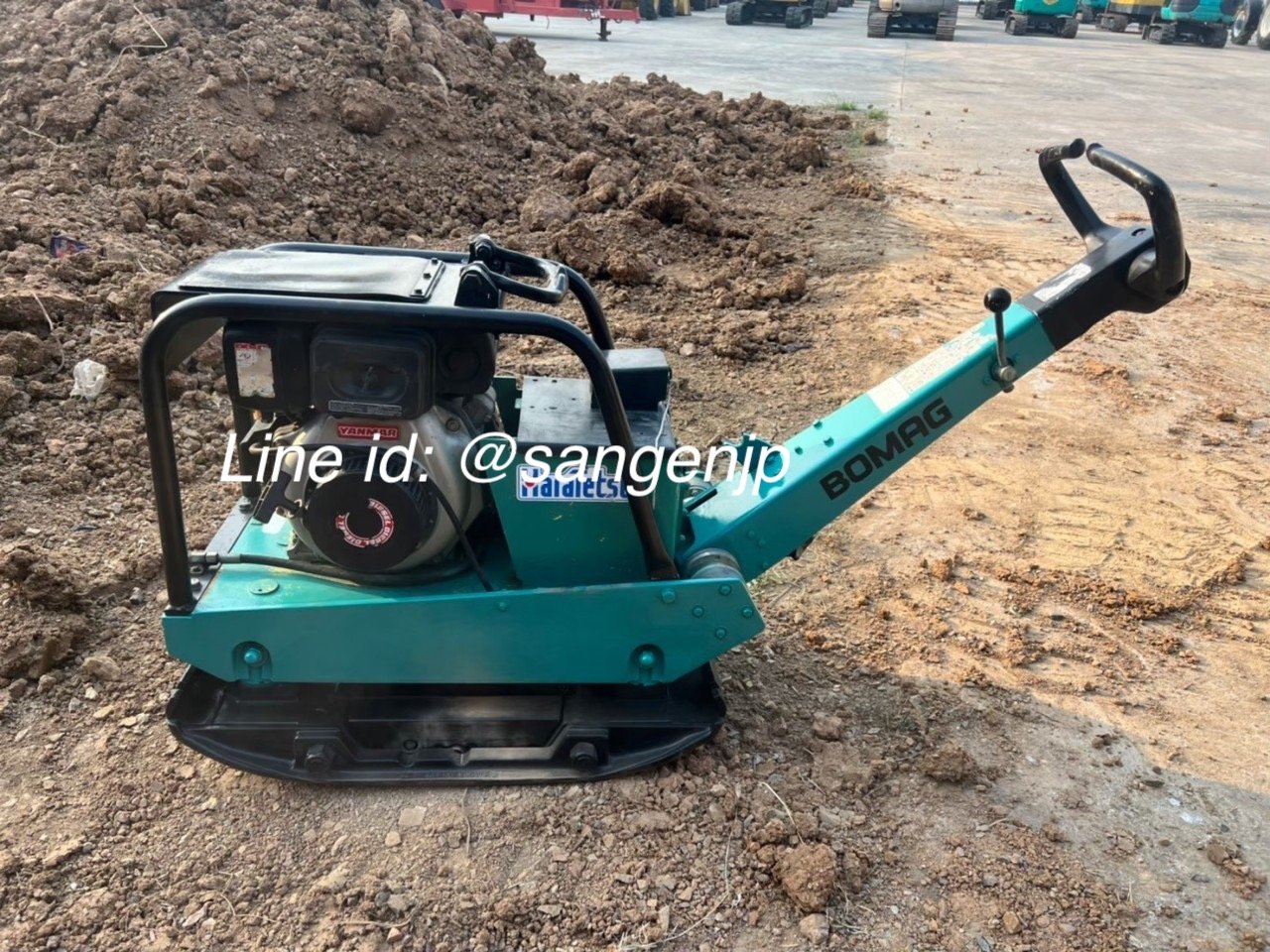 ขาย รถตบดิน เครื่องตบดิน เพลทตบดิน BOMAG มือสองจากญี่ปุ่น 🇯🇵 ☎ ครีม 065-88-444-00 | Line id: @sang ขาย รถตบดิน เครื่องตบดิน เพลทตบดิน BOMAG มือสองจากญี่ปุ่น 🇯🇵 ☎ ครีม 065-88-444-00 | Line id: @sang