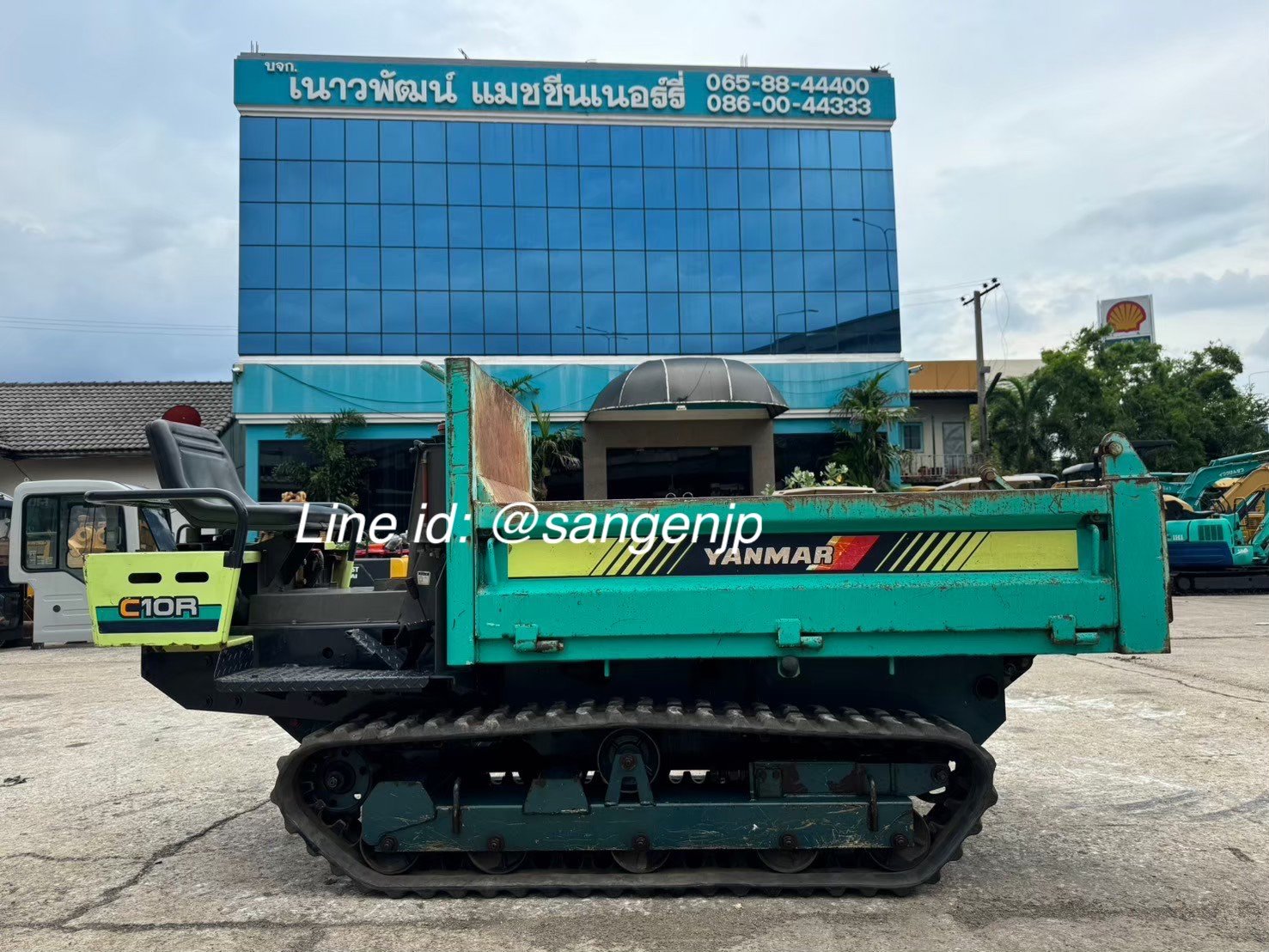 รถดั๊มเปอร์แทรค YANMAR C10R DUMPER ☎ ครีม 065-88-444-00 | Line id: @sangenjp | www.sangenjp.com รถดั๊มเปอร์แทรค YANMAR C10R DUMPER ☎ ครีม 065-88-444-00 | Line id: @sangenjp | www.sangenjp.com