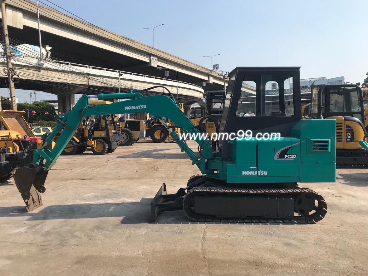 ขาย รถแบคโฮ ขนาด 2 ตัน มือสองจากญี่ปุ่น KOMATSU PC20 🇯🇵 พร้อมตู้เก๋ง รถไม่เคยใช้งานในไทย ☎ ครีม 06