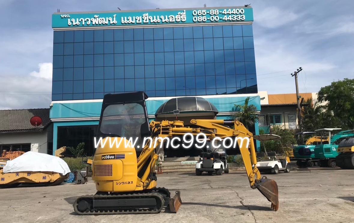ขาย รถแบคโฮจิ๋ว มือสองจากญี่ปุ่น ขนาดขึ้นรถกระบะได้ KOMATSU PC08UU 🇯🇵 รถไม่เคยใช้งานในไทย ☎ ครีม 0 ขาย รถแบคโฮจิ๋ว มือสองจากญี่ปุ่น ขนาดขึ้นรถกระบะได้ KOMATSU PC08UU 🇯🇵 รถไม่เคยใช้งานในไทย ☎ ครีม 0