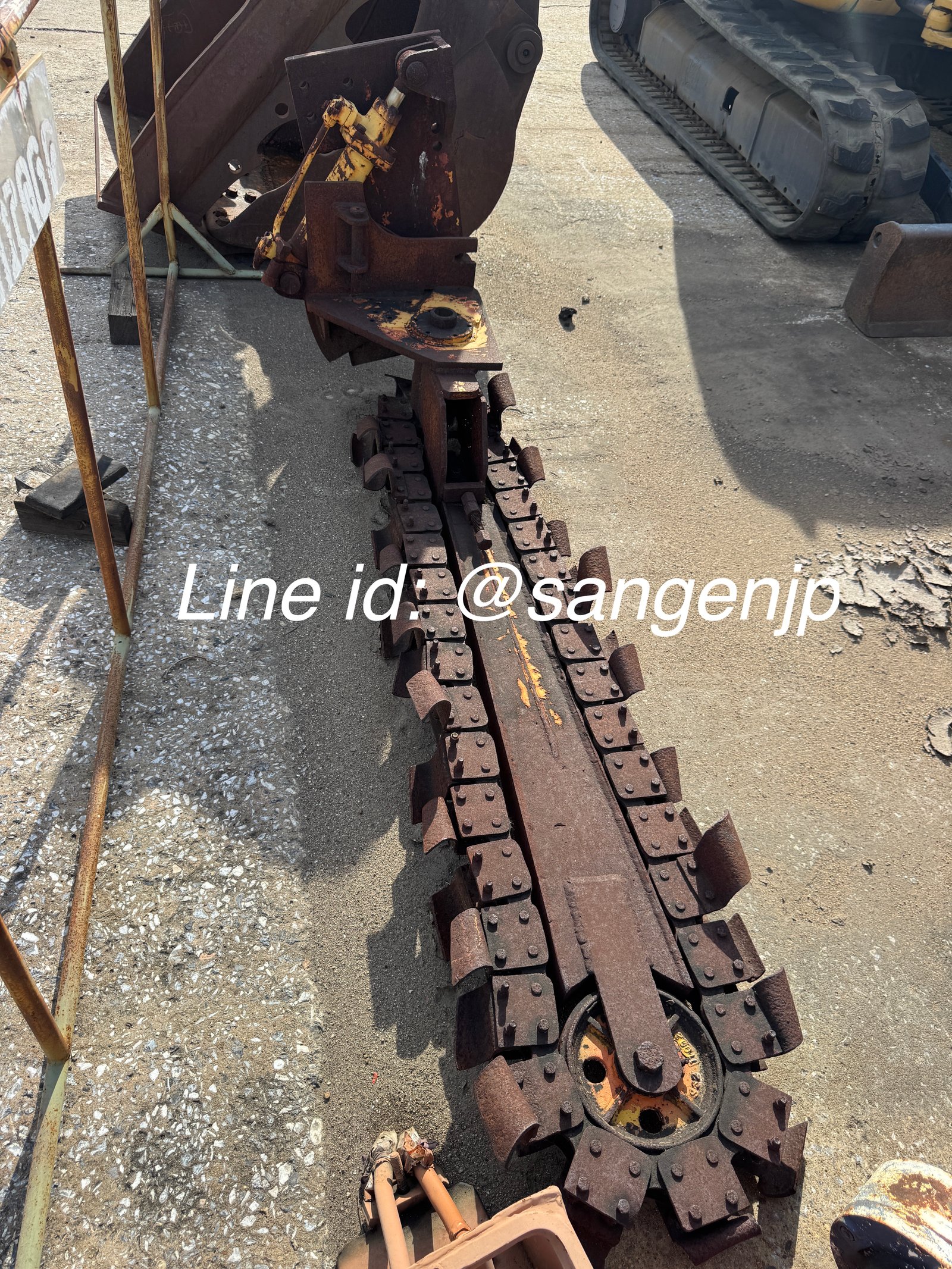 ขาย เครื่องขุดร่องดิน ☎ ครีม 065-88-444-00 | Line id: @sangenjp | www.sangenjp.com | NMC