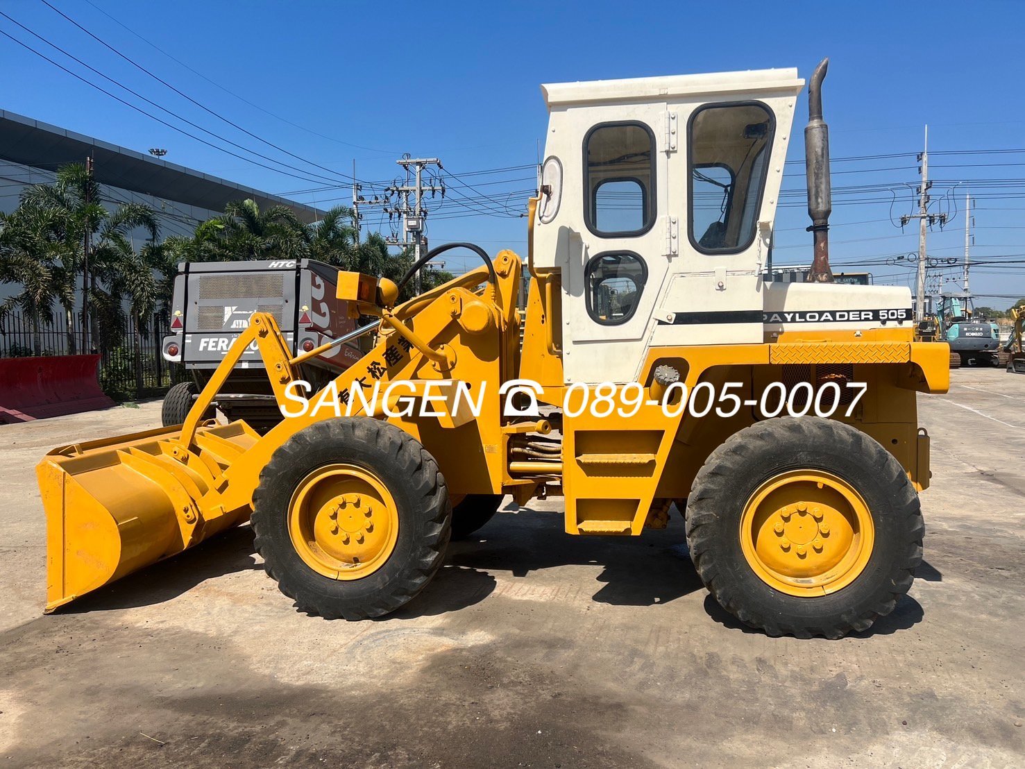 ขาย รถตัก มือสองญี่ปุ่น KOMATSU 505 เทียบเท่า WA50 🇯🇵 รถไม่เคยใช้งานในไทย ☎ ครีม 065-88-444-00 | L